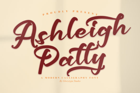 Ashleigh Patty: A Script Font for Campaign Creativity
