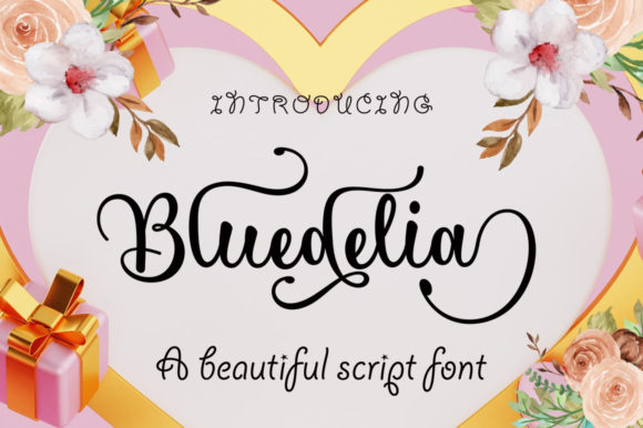 Bluedelia Sript: A Font That Dances with Words