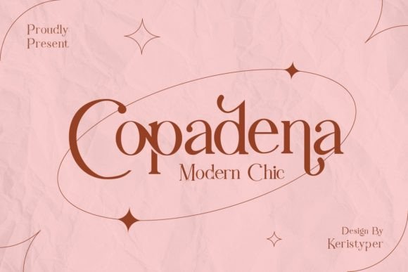 Copadena: A Handwritten Font for Creative Branding