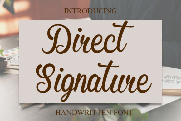 Direct Signature: The Font That Boosted My Bakery’s Brand