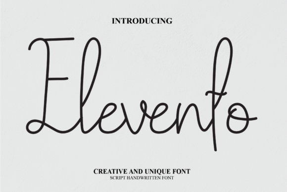 Elevento: A Font That Elevates Editorial Design