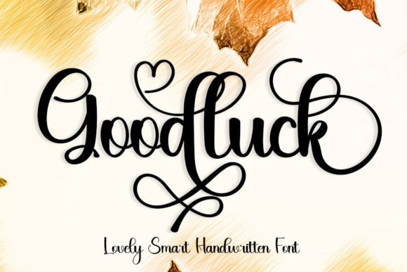 Goodluck: A Font That Speaks with Grace