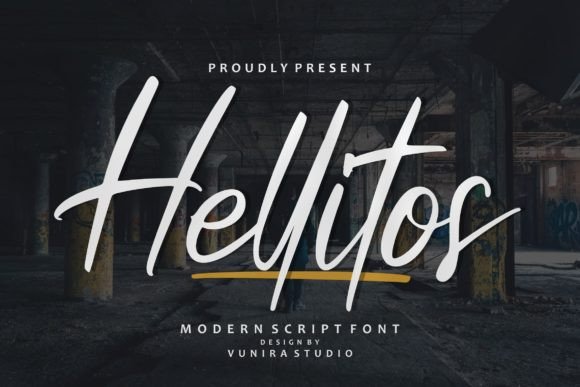 Hellitos: A Script Font for Editorial Elegance