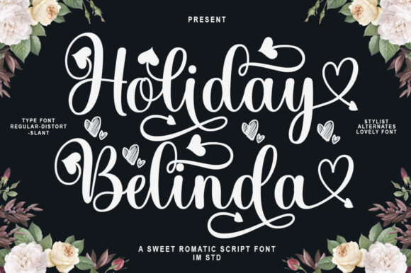 Holiday Belinda Lovely: A Script Font for Campaign Creativity