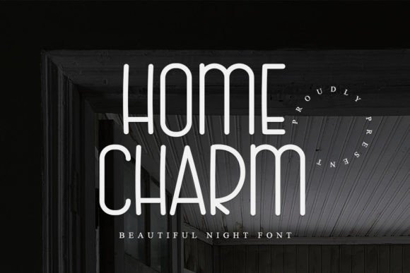 Home Charm: A Script Font for Modern Web Design