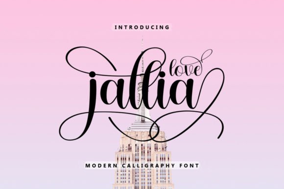 Jallia Love: The Font That Adds Romance to Your Campaign