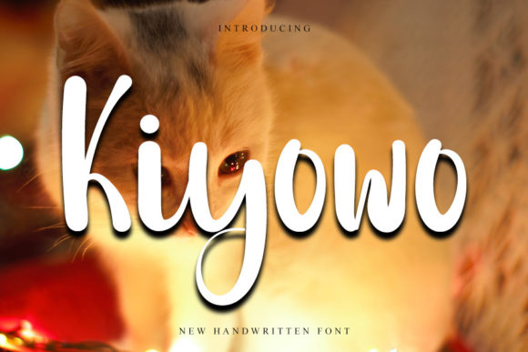 Kiyowo: A Timeless Script Font for Editorial Design