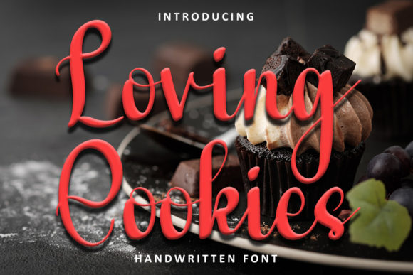 Loving Cookies: A Font for Elegance and Expression