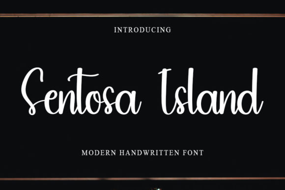 Sentosa Island: A Font for Campaign Creativity