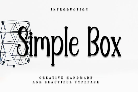Simple Box: A Versatile Script Font for Editorial Design
