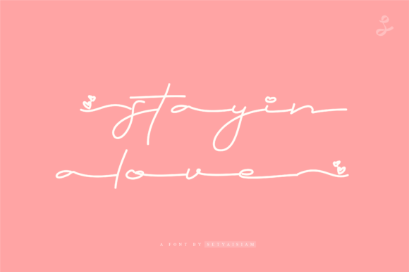 Stayin Alove: The Font That Elevates Your Brand