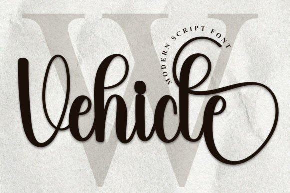 Vehicle: A Font That Breathes Life Into Your Handmade Creations